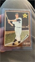 1962 Topps Baseball Jake Gibbs New York Yankees