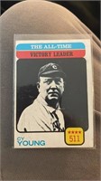 1973 TOPPS CY YOUNG Victory Leader
