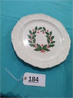 Canonsburg Pottery Christmas Plate