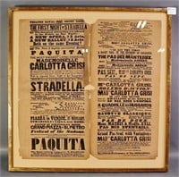 Antique Theatre Poster