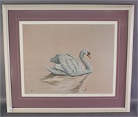 Limited Edition Print of Swan