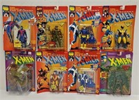 (8) Asst. 1991 & 1993  "X-Men" Action Figures