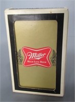 Miller playing cards.