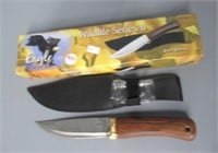 Eagle wildlife knife in box by Frost Cutlery.