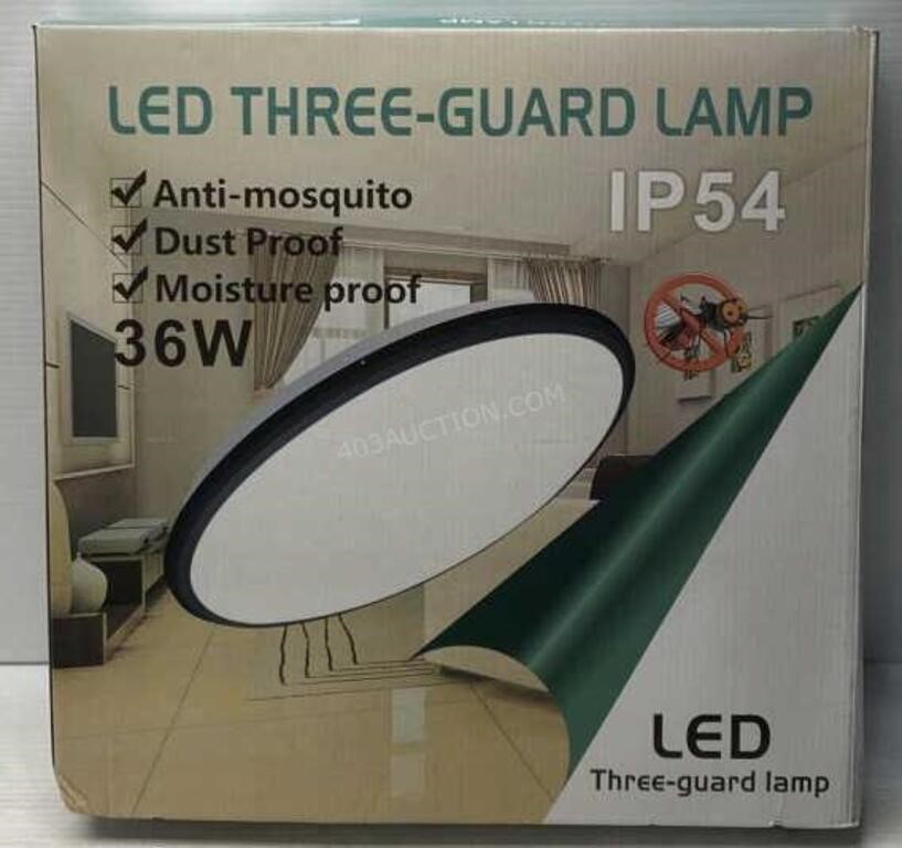 Moisture Proof 36W LED Lamp - NEW