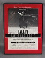 Ballet British Columbia Autographed Poster