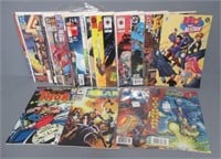 Comic books includes Cable, Thor etc.