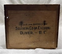 Southern Coop Exchange Wooden Crate