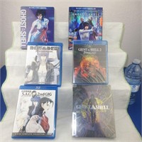 6 Blu-ray DVDs - Ghost in the Shell - 4 are New