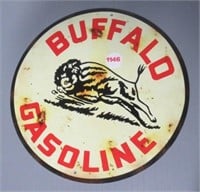 7.75" Buffalo gasoline sign.