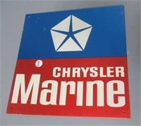 11.25" x 11.25" Chrysler sign.