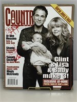 2001 Clint & Lisa Hartman Black Signed Country