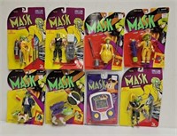 (7) "The Mask" Action Figures (1) LCD Video Game