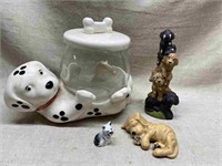 Ceramic Dog Lot