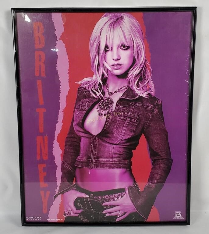 Britney Spears Framed Poster