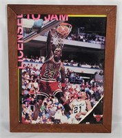 Michael Jordan License To Jam Poster
