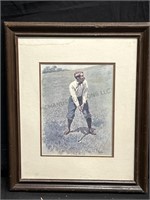 AB Frost Golf Print On Paper 19x23