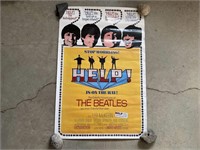 "Help" Beatle Movie Poster