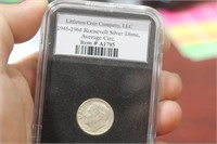 A Slabbed Silver Quarter