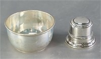 Birks Sterling Ring Box and Small Bowl