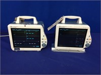 Mindray PM-8000 Express Lot Of (2) Patient Monitor