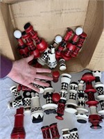 Hand Made Chess Pieces Made from Spools