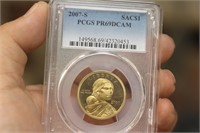 PCGS Graded 2007-S Sacagawea Dollar