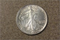 1991 Silver Eagle Round