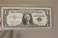 1957 Blue Seal $1.00 Star Note