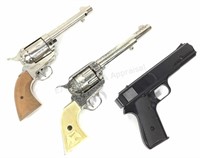 (3pc) Replica 6 Shooter Guns, Crossman Bb Pistol