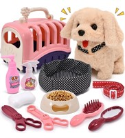 ($40) 12Pcs Dog Toys for Kids Girls, Walking
