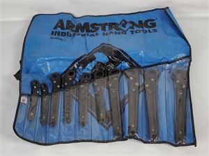 Armstrong Ratcheting Flare Nut Wrench Set