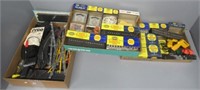 Aurora and Tyco Slot Lot. Closed Boxes and Car