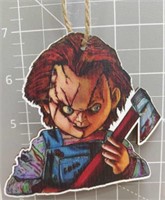 Chucky wooden ornament, child's Play