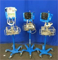 Lot Of (3) Patient Vital Signs Monitor w/ Dinamap