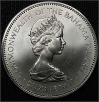 1972 Barbados $2 Sterling Silver (92.5%)