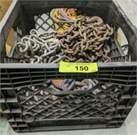 CRATE OF CHAINS