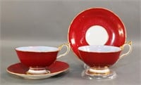 (2) Aynsley Cups and Saucers