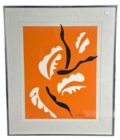 1970's MATISSE ABSTRACT LITHOGRAPH 671/975