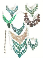(10) Fashion Jewelry Necklaces & Bracelet