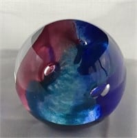 GES Signed 1999 Glass Studio Galaxy Purple/Blue