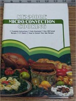 Kenmore micro/convection cooking book