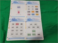 United States Postage (4) Sheets
