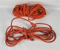 2 Heavy Duty Power Extension Cords
