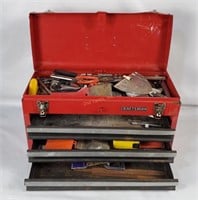 Craftsman Tool Box W/ Some Tools