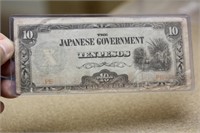 Japanese Government Ten Pesos Note