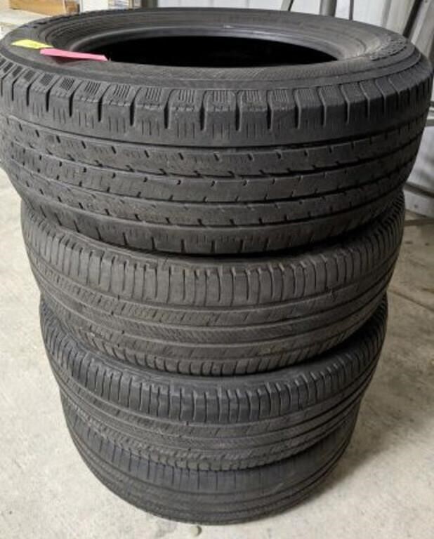 SET OF YOKOHAMA HTX TIRES 225/65-17R