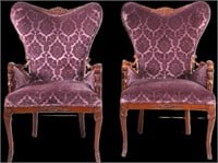 PAIR OF VINTAGE BUTTERFLY ARMCHAIRS