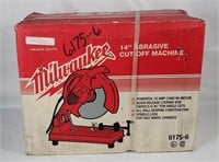 New Milwaukee 14" Abrasive Cut-off Machine