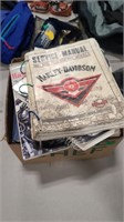 MOTORCYCLE BOOKS IN BOX